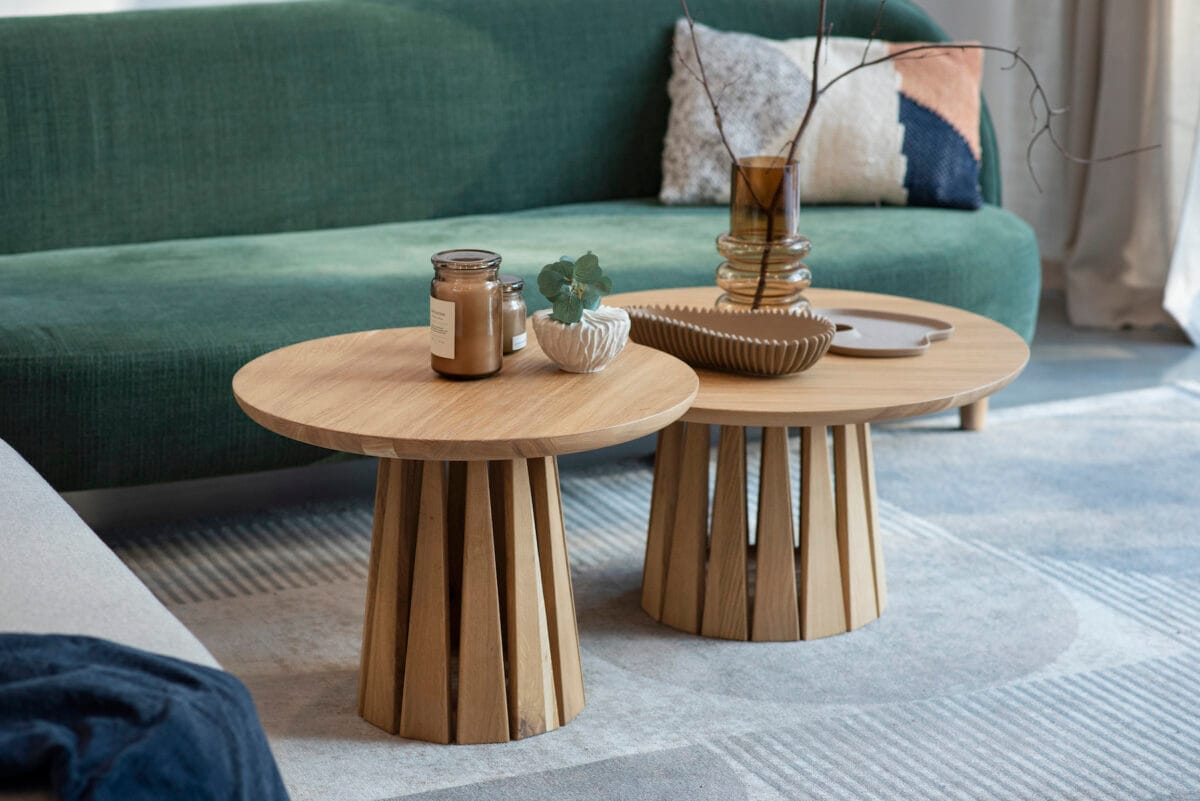 SOLE dębowy stolik kawowy