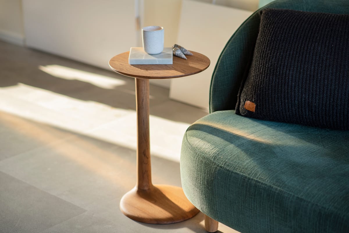 HOYA dębowy stolik boczny, pomocniczy