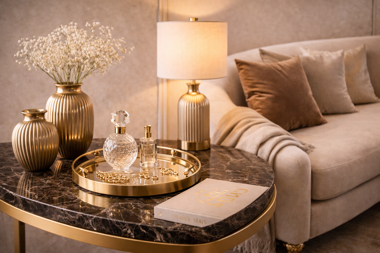 Akcenty w stylu soft luxury