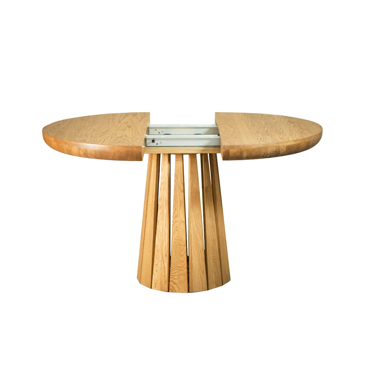 SOLE okrągły stół do jadalni- dębowy, elegancki